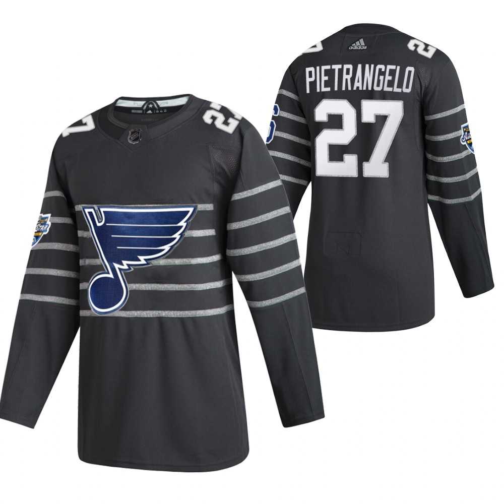 Blues 27 Alex Pietrangelo Gray 2020 NHL All-Star Game Adidas Jersey,We sell and wholesale Blues 27 Alex Pietrangelo Gray 2020 NHL All-Star Game Adidas Jersey on line form chian!